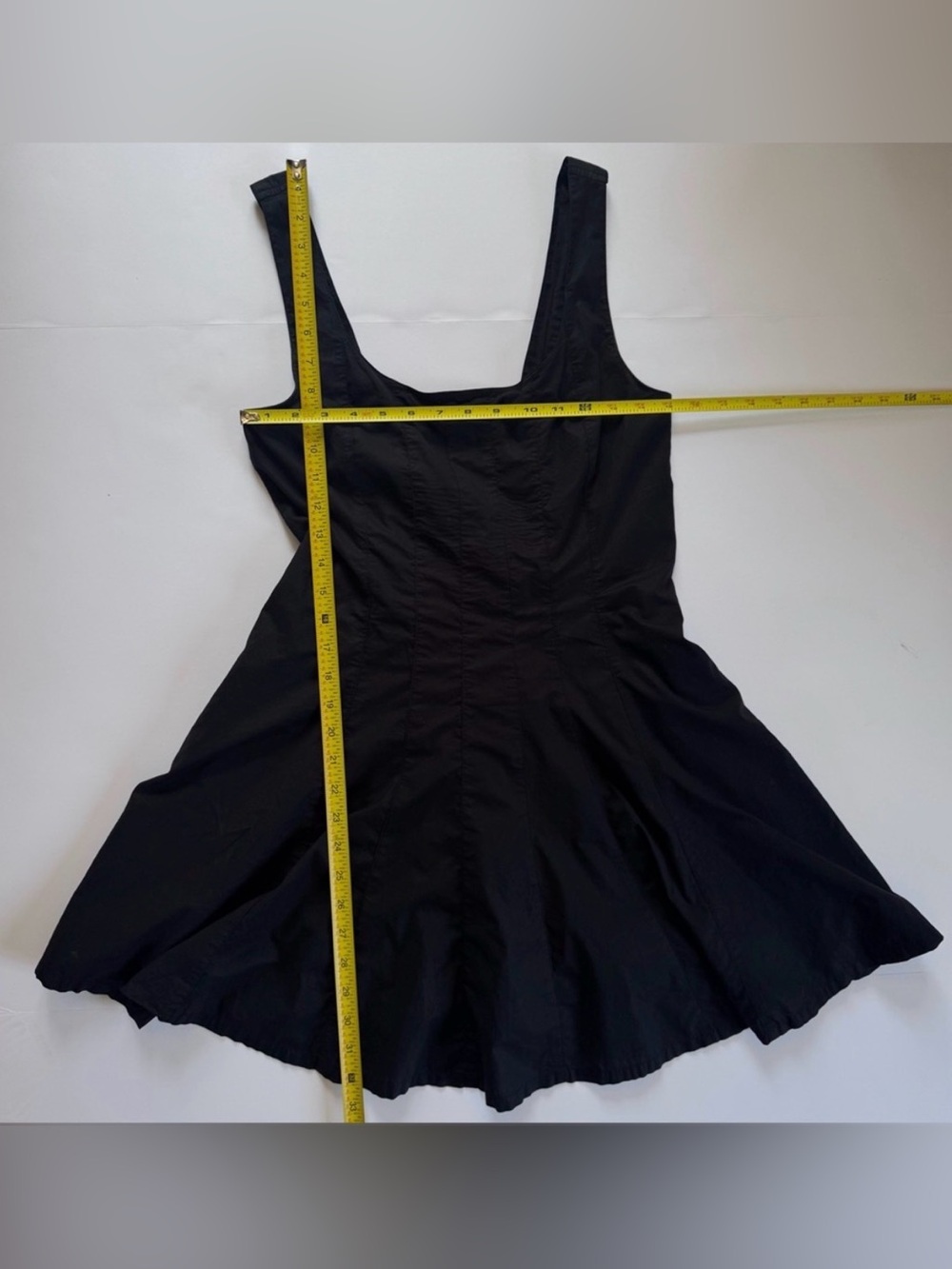 American Eagle Outfitters Black Fit & Flare Mini Dress, Size Medium - Picture 4 of 8